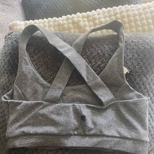 Sports bra - grey new with tags